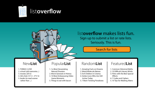 List Overflow