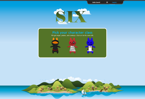 Six Browser Based RPG