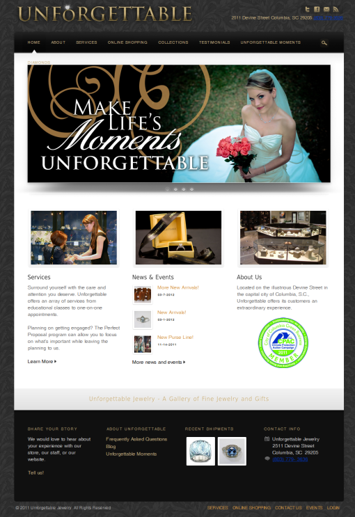 Unforgettable Jewelry Store